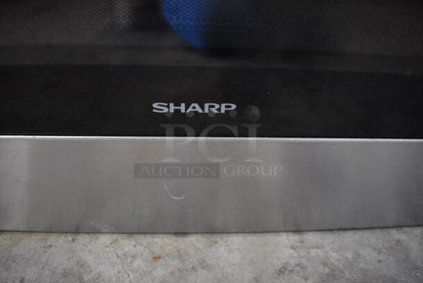BRAND NEW! Sharp Stainless Steel Commercial Drawer Microwave Oven. 115 Volts, 1 Phase. 24x23x16. Tested and Working! - Image 7 of 7