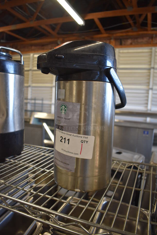 Stainless Steel Air Pot. 6x8x13 - Image 1 of 3