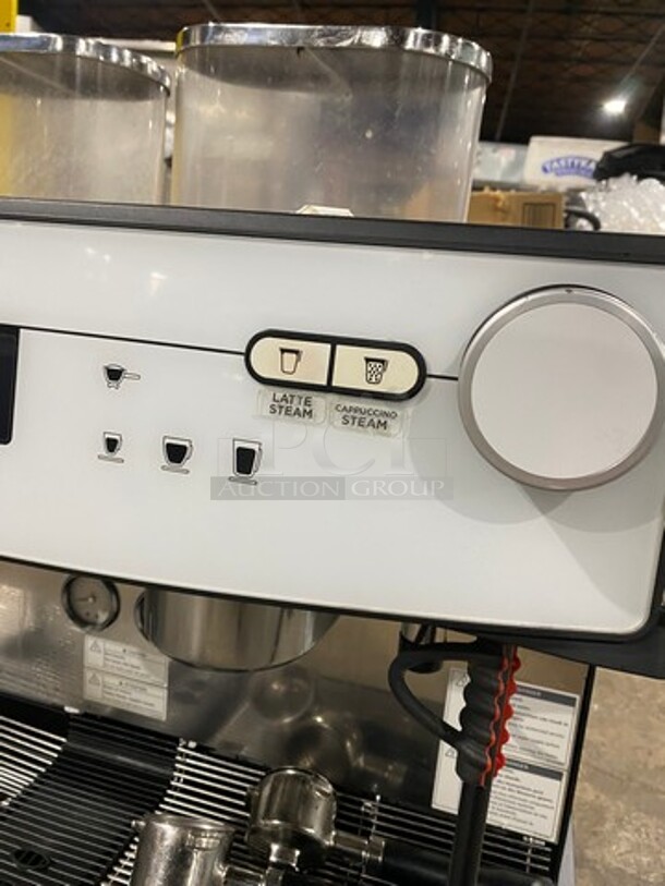 WOW! LATE MODEL! Dunkin Donuts Edition! Schaerer Commercial Countertop 2 Group Espresso Machine! With Steam Lines! Stainless Steel! On Small Legs! - Image 8 of 11