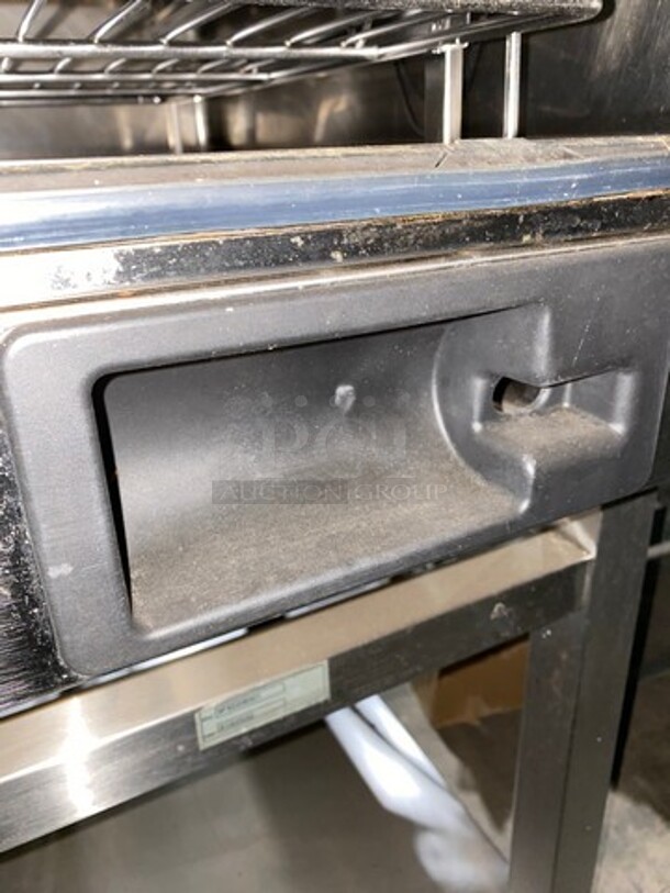 WOW! Electrolux Air-O-Steam Natural Gas Touch Line Combi Convection Oven! With View Through Door! Metal Oven Racks! With Open Underneath Storage Space! All Stainless Steel! On Legs! Model: AOS102GAAU SN: 72710001 - Image 6 of 9
