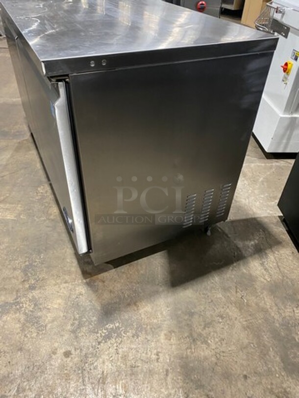 Entree Commercial 2 Door Lowboy/Worktop Cooler! All Stainless Steel! On Casters! Model: UR61 SN: 1904ENTB03720 115V 60HZ 1 Phase - Image 2 of 8