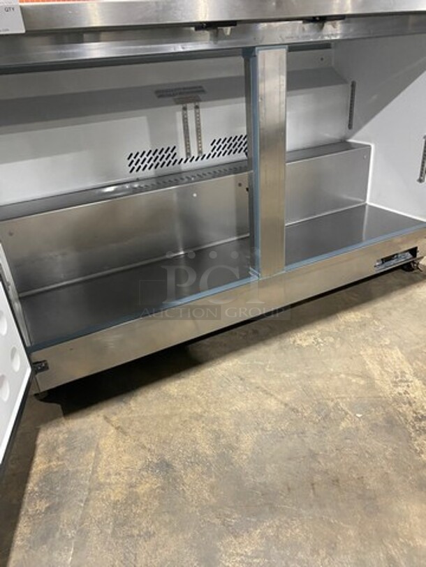 Entree Commercial 2 Door Lowboy/Worktop Cooler! All Stainless Steel! On Casters! Model: UR61 SN: 1904ENTB03720 115V 60HZ 1 Phase - Image 5 of 8