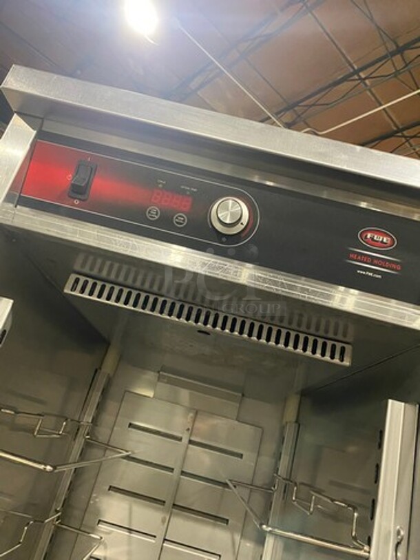 SWEET! FWE Electric Powered Food Warming Cabinet! With Solid Split Door! All Stainless Steel! On Casters! Model: TST16CHP SN: 196430501 120V - Image 7 of 8