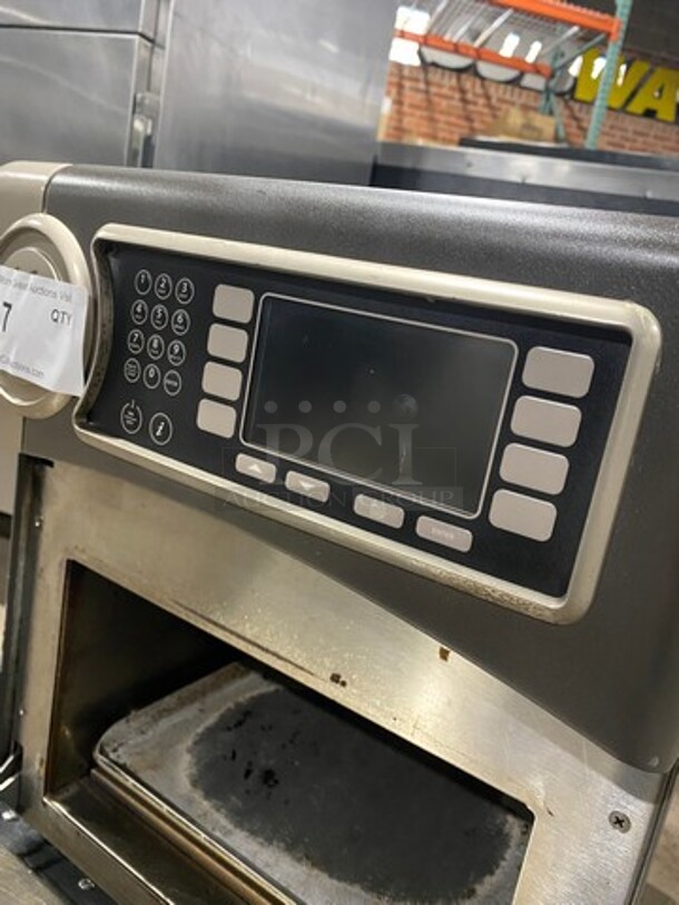 LATE MODEL! 2017 Turbo Chef Commercial Countertop Rapid Cook Oven! On Small Legs! Model: NGO SN: NGOD32746 208/240V 60HZ 1 Phase - Image 7 of 8