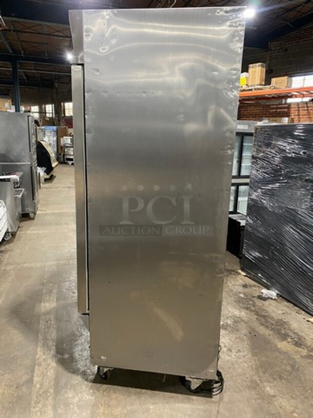 Entree Commercial 2 Door Reach In Freezer! With Poly Coated Racks! Solid Stainless Steel! On Casters! Model: CF2 SN: 1810ENTH07084 115V 60HZ 1 Phase - Image 3 of 10