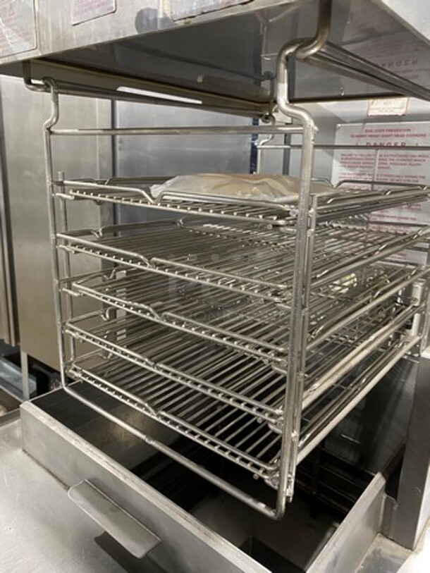 Henny Penny Commercial Electric Powered Pressure Fryer! All Stainless Steel! On Casters! Model: PF180 SN: KP017IG 115V 60HZ 1 Phase - Image 5 of 10