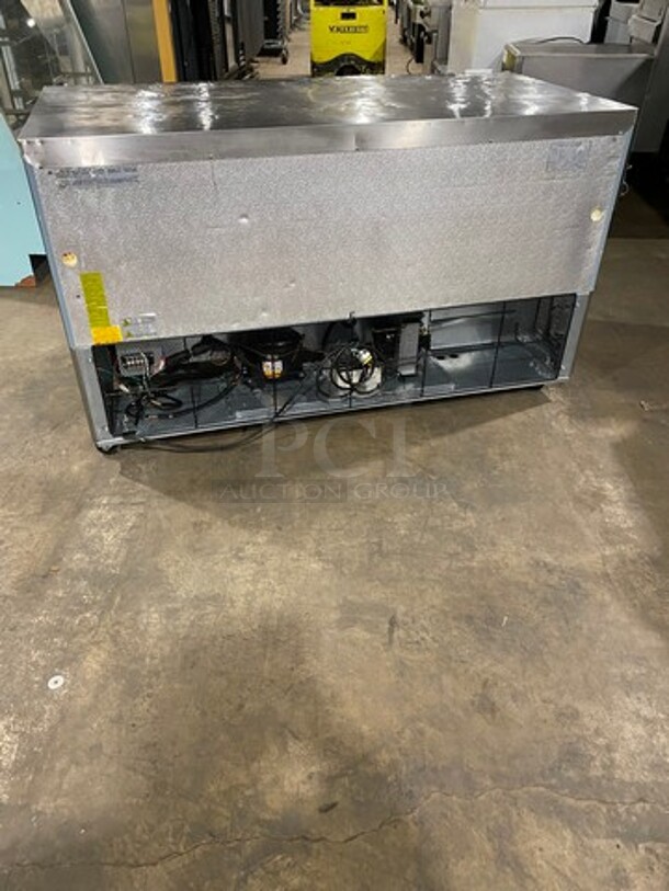 Entree Commercial 2 Door Lowboy/Worktop Cooler! All Stainless Steel! On Casters! Model: UR61Q SN: 1704ENTH90694 115V 60HZ 1 Phase - Image 3 of 8