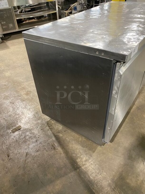 Entree Commercial 2 Door Lowboy/Worktop Cooler! All Stainless Steel! On Casters! Model: UR61Q SN: 1704ENTH90694 115V 60HZ 1 Phase - Image 4 of 8