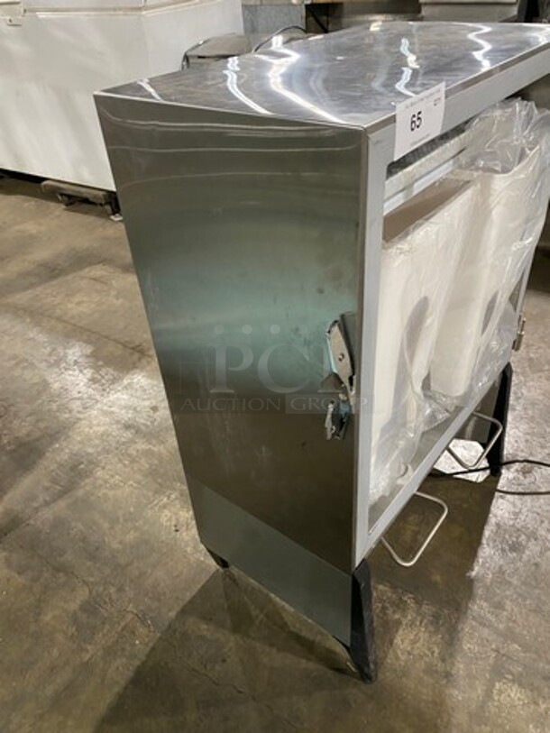 Commercial Countertop 2 Spout Refrigerated Milk Dispenser! Stainless Steel Body! On Legs! - Image 2 of 7