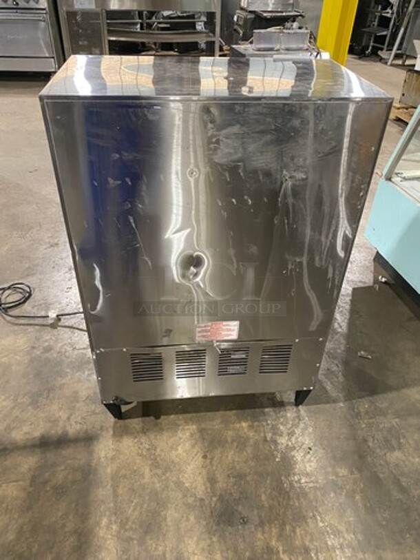 Commercial Countertop 2 Spout Refrigerated Milk Dispenser! Stainless Steel Body! On Legs! - Image 4 of 7