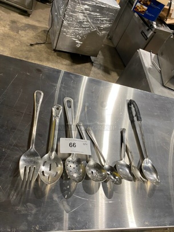 ALL ONE MONEY! Assorted Style And Size Serving Spoons! - Image 1 of 5