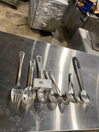 ALL ONE MONEY! Assorted Style And Size Serving Spoons!