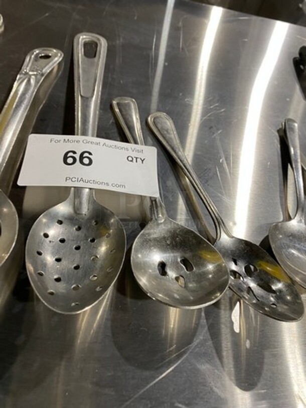 ALL ONE MONEY! Assorted Style And Size Serving Spoons! - Image 3 of 5