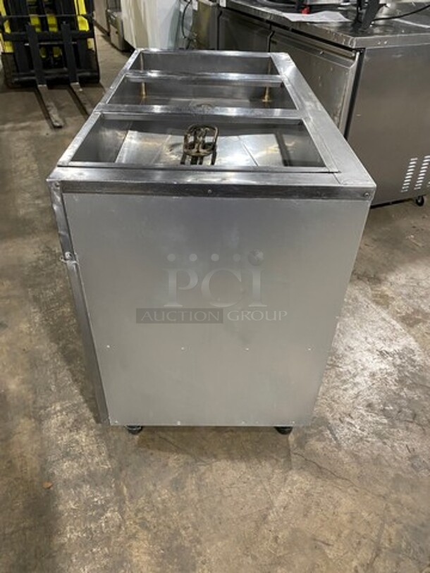 Commercial Electric Powered 3 Well Steam Table! With Storage Space Underneath! All Stainless Steel! - Image 2 of 9