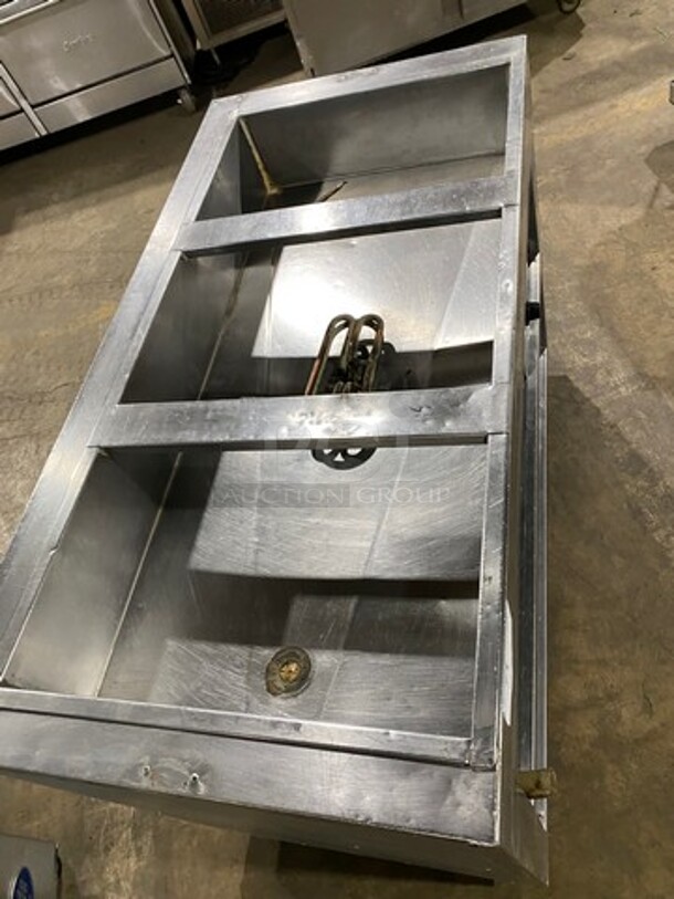 Commercial Electric Powered 3 Well Steam Table! With Storage Space Underneath! All Stainless Steel! - Image 5 of 9