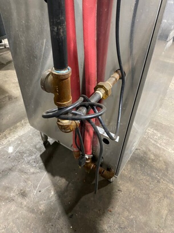 2014 Market Forge Commercial Natural Gas Powered Double Deck Steam Cabinet! All Stainless Steel! On Legs! 2x Your Bid Makes One Unit! Model: SIRIUS - Image 10 of 10