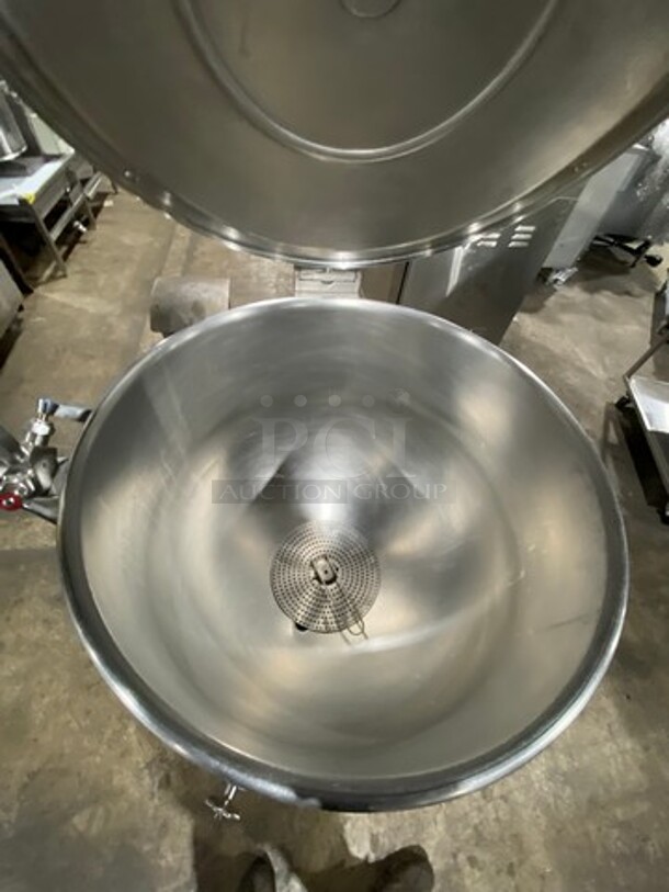 GREAT! Cleveland Range Floor Style Self-Contained Soup Kettle! All Stainless Steel! On Legs! Model: KGL40 SN: WT007907K01 - Image 5 of 10