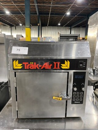 Trak Air Commercial Countertop Convection Oven/ Air Fryer! All Stainless Steel! Model: TAEMCII SN: 052293IIM 120V
