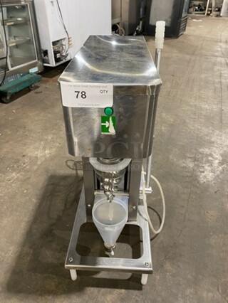 Commercial Countertop Snow Cone Machine! All Stainless Steel!