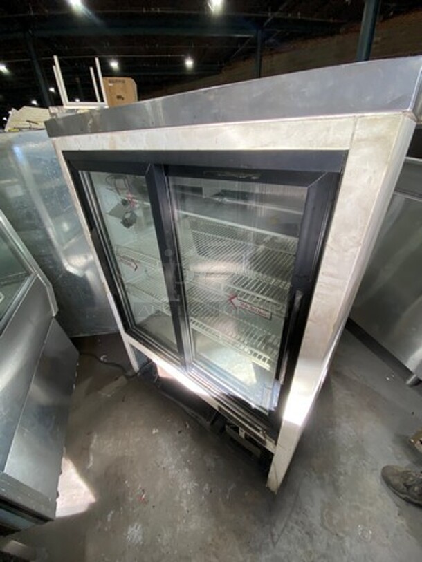COOL! True Commercial Refrigerated Deli Display Case! With Back Sliding Access Glass Doors! With Poly Coated Racks! Model: TSID362 SN: 5097203 115V 60HZ 1 Phase - Image 4 of 7