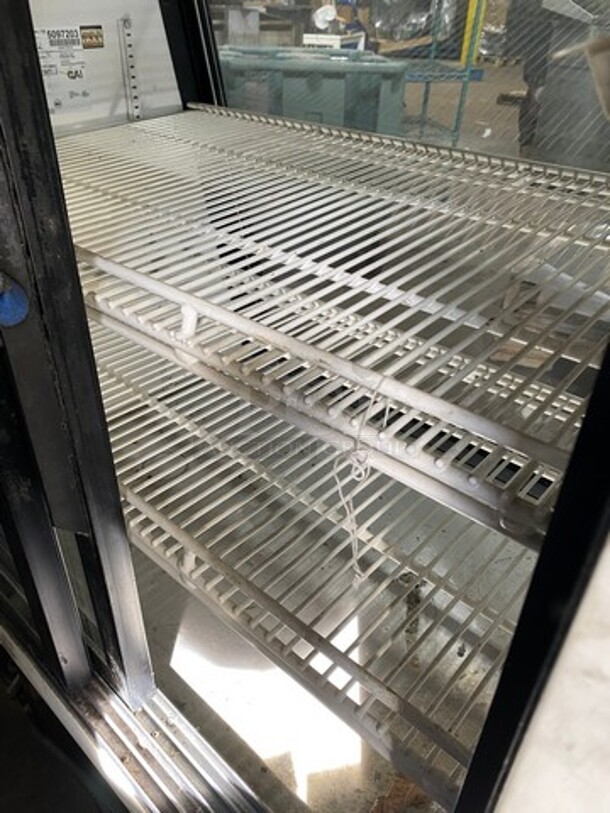 COOL! True Commercial Refrigerated Deli Display Case! With Back Sliding Access Glass Doors! With Poly Coated Racks! Model: TSID362 SN: 5097203 115V 60HZ 1 Phase - Image 5 of 7