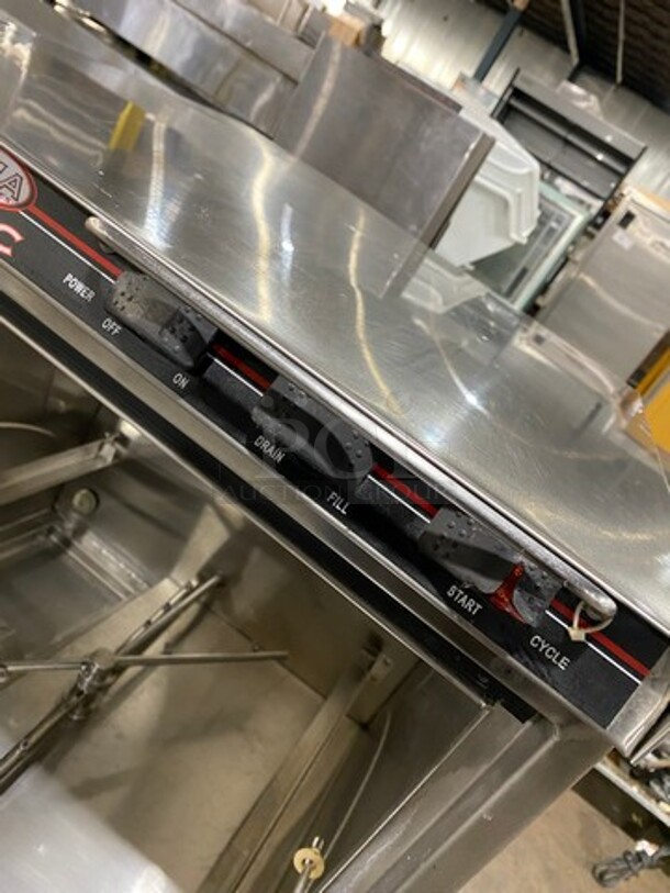 CMA Commercial Undercounter Dishwasher! All Stainless Steel! Model: CMA180UC 208V 60HZ 1 Phase - Image 6 of 9