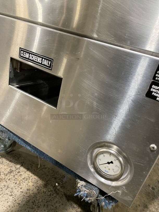 CMA Commercial Undercounter Dishwasher! All Stainless Steel! Model: CMA180UC 208V 60HZ 1 Phase - Image 7 of 9