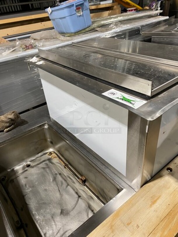 Regency Commercial Drop In Ice Bin! Solid Stainless Steel! Model: 600DIIB1824 - Image 4 of 6