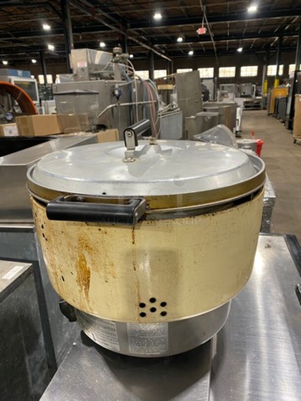 Rinnai Commercial Countertop Natural Gas Powered Rice Cooker! With Lid! Model: RER55ASN - Image 2 of 8