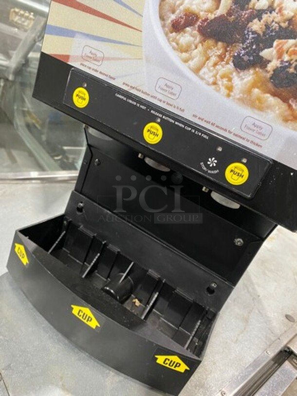 Curtis Commercial Countertop 3 Spout Hot Oatmeal Dispenser! On Legs! Model: CAFEOAT3 SN: 12387803 120V 60HZ 1 Phase - Image 7 of 9