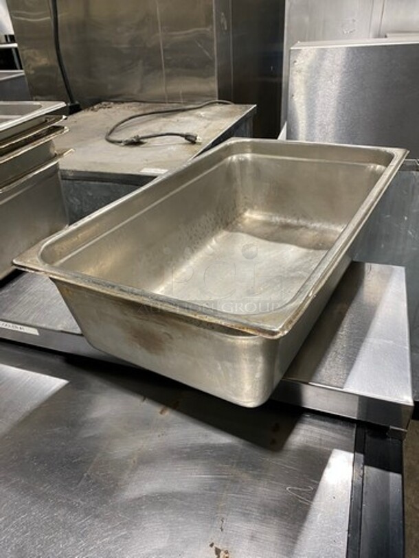 Commercial Steam Table/ Prep Table Food Pans! All Stainless Steel! 5x Your Bid! - Image 3 of 4