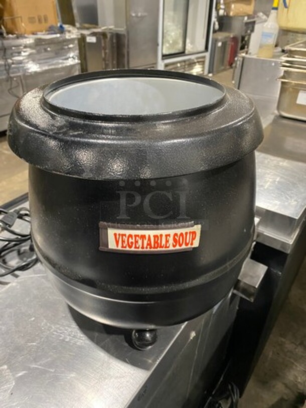 Kool More Commercial Countertop Food Warmer Soup Kettle! Model: SKBK3G SN: 21HL70810955 110V 60HZ 1 Phase - Image 3 of 7