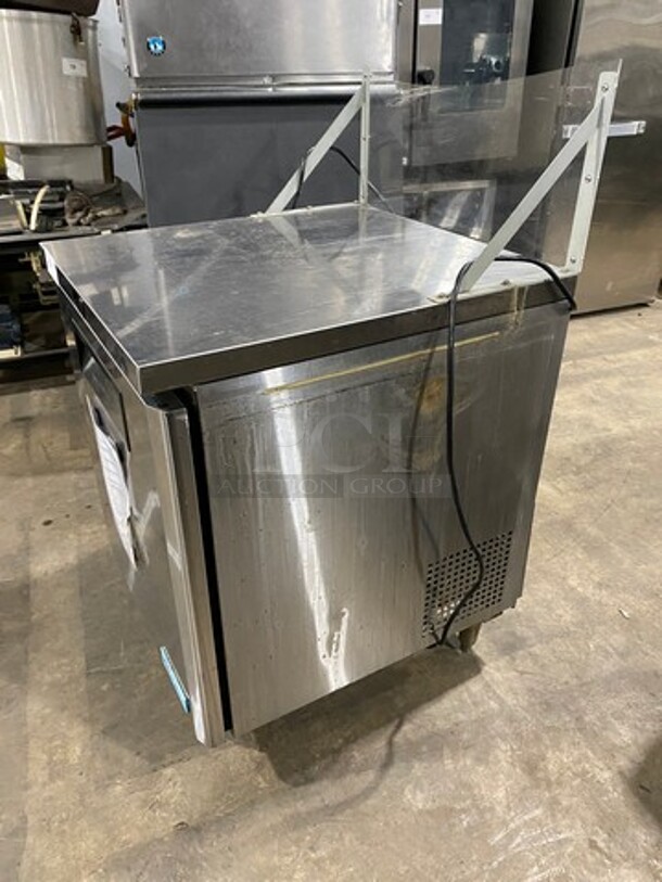 Turbo Air Commercial Single Door Lowboy/ Worktop Cooler! All Stainless Steel! Model: MUR28 SN: MU2RA06005 115V 60HZ 1 Phase - Image 2 of 9