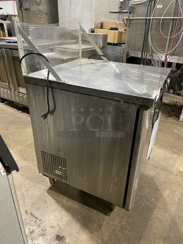 Turbo Air Commercial Single Door Lowboy/ Worktop Cooler! All Stainless Steel! Model: MUR28 SN: MU2RA06005 115V 60HZ 1 Phase - Image 3 of 9