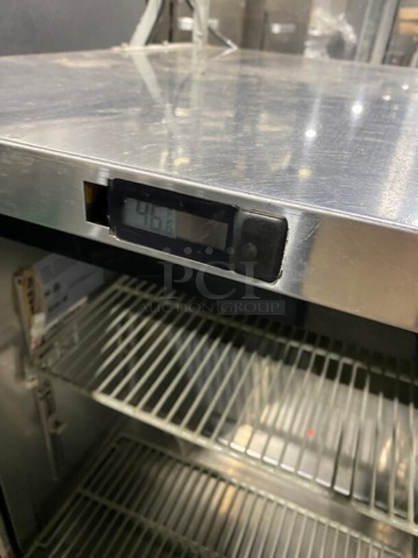 Turbo Air Commercial Single Door Lowboy/ Worktop Cooler! All Stainless Steel! Model: MUR28 SN: MU2RA06005 115V 60HZ 1 Phase - Image 7 of 9