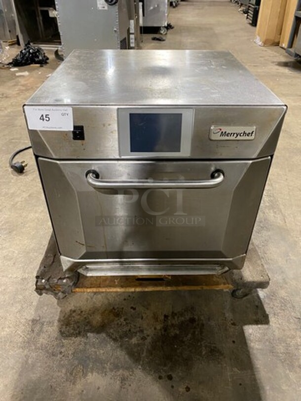 Merrychef Commercial Countertop Rapid Cook Oven! All Stainless Steel! Model: EIKONE4S SN: 1502213092070 208/240V