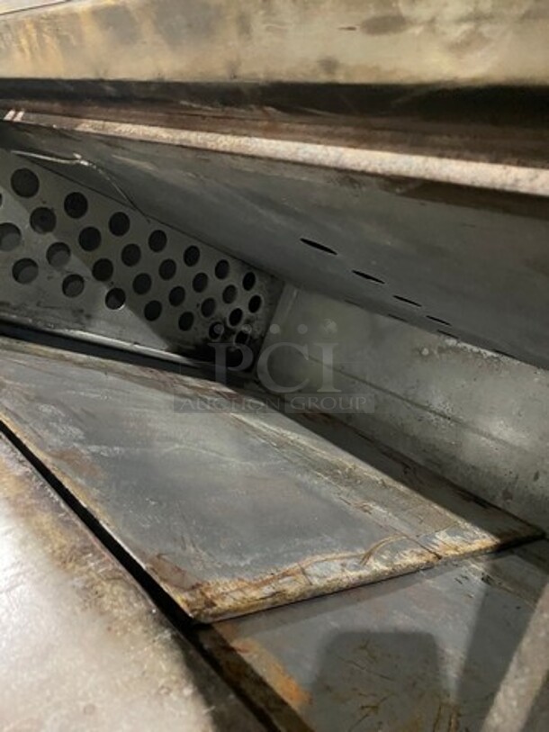WOW! Bakers Pride Commercial Natural Gas Powered Double Deck Pizza/ Baking Oven! All Stainless Steel! On Legs! 2x Your Bid Makes One Unit! WORKING WHEN REMOVED! Model: D125 SN: F08G058 - Image 7 of 12