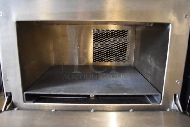 BRAND NEW SCRATCH AND DENT! 2022 TurboChef Eco Stainless Steel Commercial Countertop Electric Powered High-Speed Rapid Cook Oven. See Pictures for Cracked Glass. 208/240 Volts, 1 Phase. 17.5x26x21.5 - Image 7 of 12