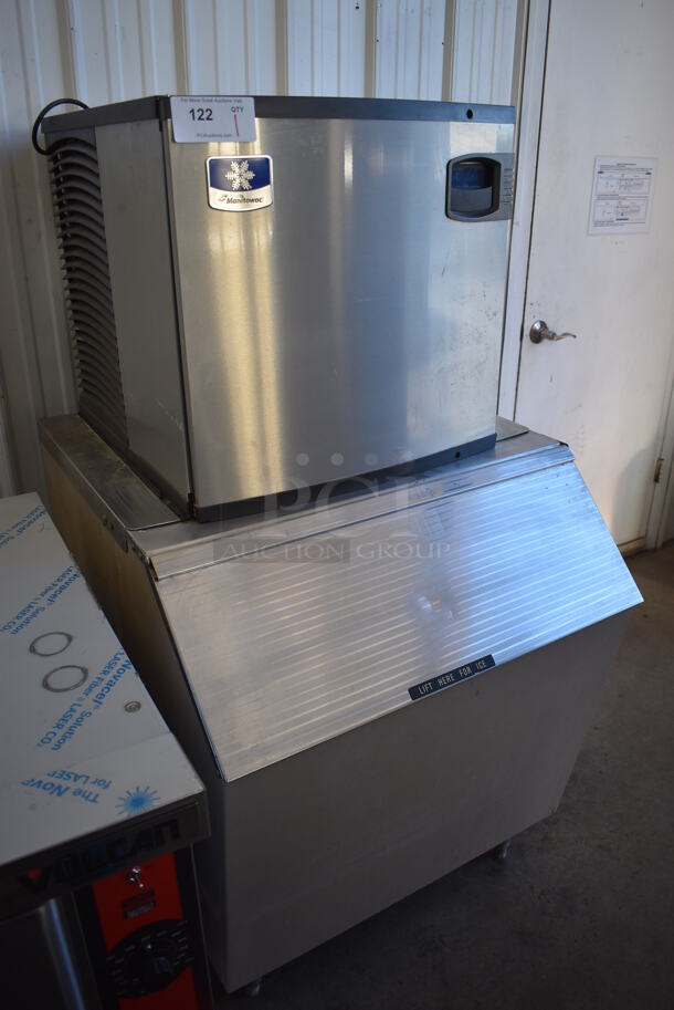 2016 Manitowoc IY0524A-161X Stainless Steel Commercial Ice Head on Commercial Ice Bin. 115 Volts, 1 Phase. 30.5x39x59 - Image 3 of 8