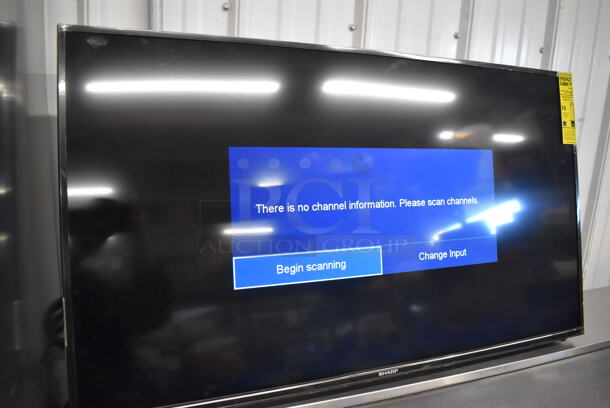 2018 Sharp LC-40Q5020U 40" LED LCD Television. 120 Volts, 1 Phase. Buyer Must Pick Up - We Will Not Ship This Item. Tested and Working! - Image 2 of 8