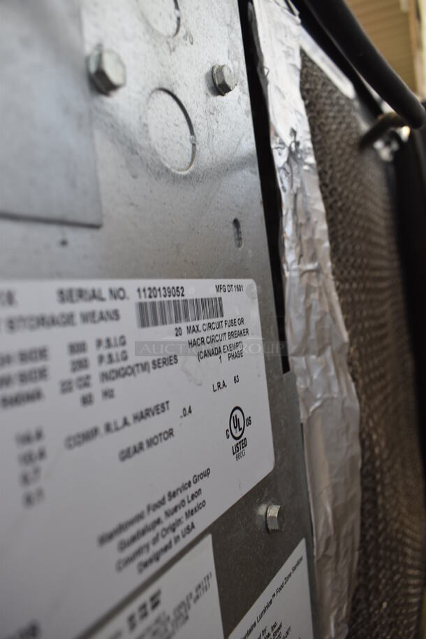 2016 Manitowoc IY0524A-161X Stainless Steel Commercial Ice Head on Commercial Ice Bin. 115 Volts, 1 Phase. 30.5x39x59 - Image 8 of 8