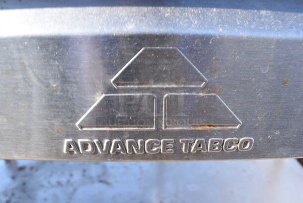 Advance Tabco Stainless Steel Commercial Table w/ Drawer and Under Shelf. 48x24x25 - Image 5 of 6