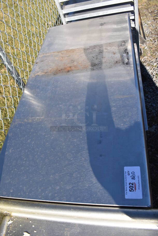 Advance Tabco Stainless Steel Commercial Table w/ Drawer and Under Shelf. 48x24x25 - Image 6 of 6