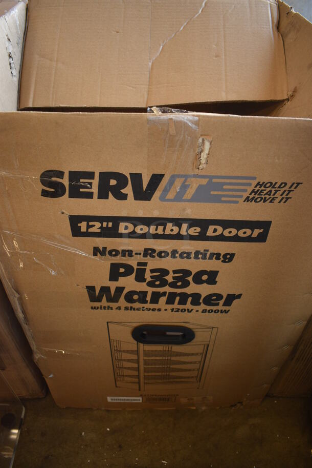 LIKE NEW! ServIt 423PDW12D2S Stainless Steel Commercial Countertop 12" Self-Service Countertop Display Warmer Merchandiser. Unit Has Only Been Used a Few Times! 120 Volts, 1 Phase. 18x19x31. Tested and Working! - Image 8 of 8
