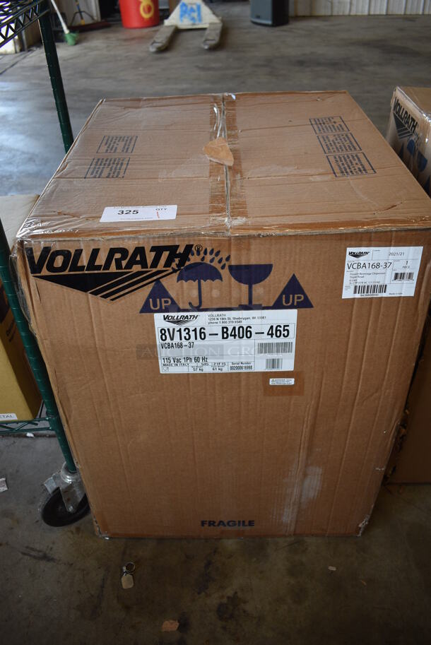 BRAND NEW IN BOX! Vollrath VCBA168-37 Commercial Countertop Triple Hopper Slushie Machine. Hopper Has 1.6 Gallon Capacity. 115 Volts, 1 Phase. Tested and Working! - Image 2 of 4