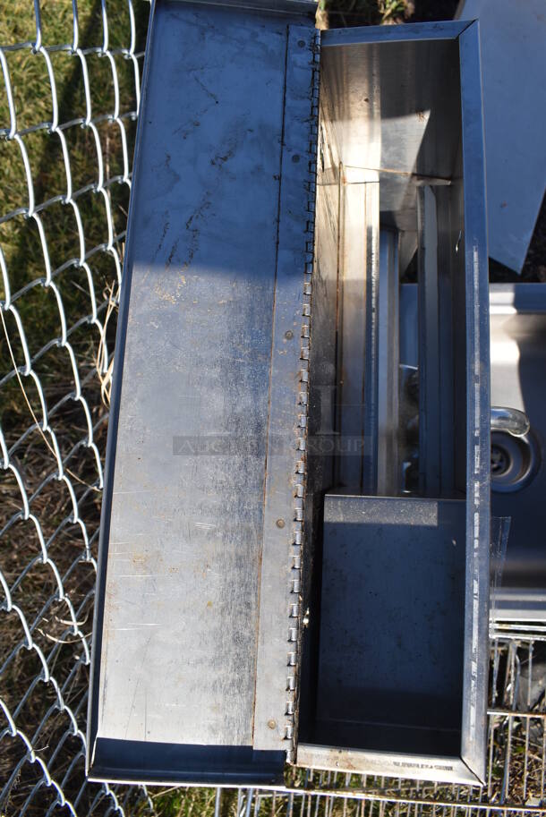 Advance Tabco Stainless Steel Single Bay Wall Mount Sink w/ Faucet and Handles. 17x16x32 - Image 5 of 6