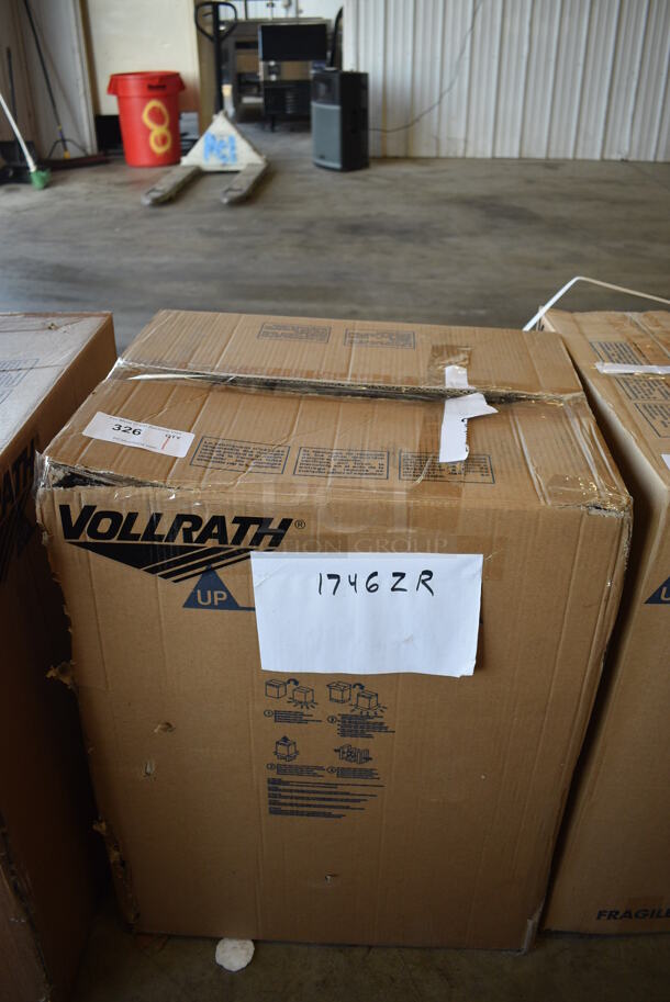 	BRAND NEW IN BOX! Vollrath VCBA128-37 Stainless Steel Commercial Countertop 2 Hopper Slushie Machine. Hoppers Have 1.6 Gallon Capacity. 115 Volts, 1 Phase. 15x20x27. Tested and Working! - Image 2 of 3
