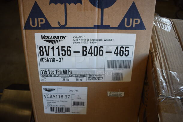 BRAND NEW IN BOX! Vollrath VCBA118-37 Commercial Countertop Single Hopper Slushie Machine. Hopper Has 1.6 Gallon Capacity. 115 Volts, 1 Phase. Tested and Working! - Image 3 of 3
