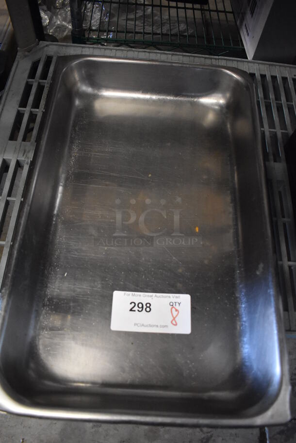 8 Stainless Steel Full Size Drop In Bins. 1/1x2. 8 Times Your Bid! - Image 4 of 4