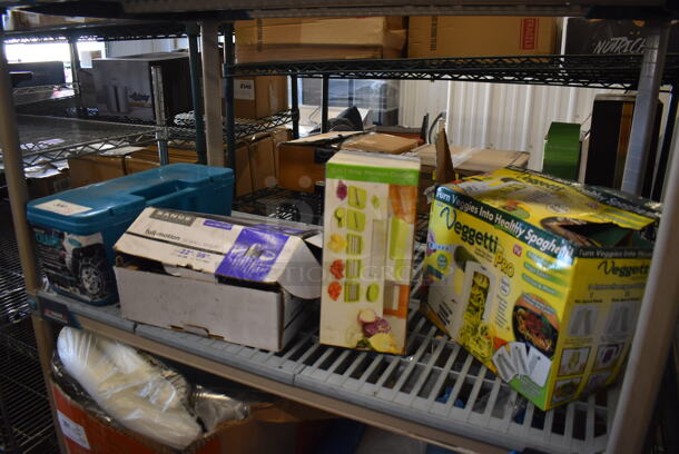 ALL ONE MONEY! Tier Lot of Various Items Including Vegetable Cutters - Image 2 of 6